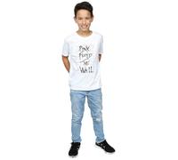 Pink Floyd Boy's The Wall Cotton T-Shirt in White | Size: 9 Years Pink Floyd White 9 Years