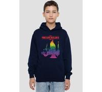 Pink Floyd Bright Relics Youth Kids Pull-Over Hoodie, Navy Pink Floyd Navy 12-13 Years