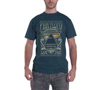 Pink Floyd Carnegie Hall Live Poster T-Shirt in Blue | Size: Medium Pink Floyd Blue M