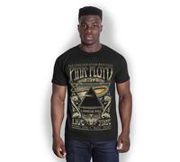 Pink Floyd Carnegie Hall Poster Band Logo T-Shirt in Black | Size: Medium Pink Floyd Black M