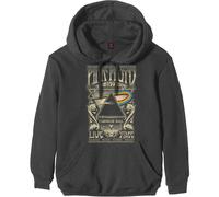 Pink Floyd Carnegie Hall Poster Hoodie in Charcoal | Size: Large Pink Floyd Charcoal L