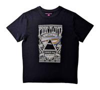 PINK FLOYD Childrens/Kids Carnegie Hall Poster T-Shirt (9-10 Years) (Black)