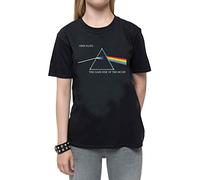 PINK FLOYD Childrens/Kids Dark Side Of The Moon Courier Cotton T-Shirt (11-12 Years) (Black)