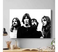 Pink Floyd Classic Rock Music Print Canvas Wall Art (91cm X 61cm)