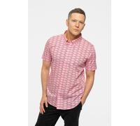 Pink Floyd Courier Pattern Repeat Casual Shirt in Pink | Size: Small Pink Floyd Pink S