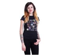 Pink Floyd - Dark Side Of The Moon 40th Variations - Girly - black - L - 100% Cotton L