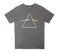 Pink Floyd Dark Side of The Moon Album Limited Edition 999 Only Premium Wash T Shirt L Charcoal