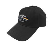 Pink Floyd Dark Side Of The Moon Border Strapback Baseball Cap in Black Pink Floyd Black One Size