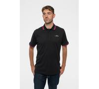 (M, Black) Pink Floyd Polo Shirt Dark Side of the Moon Prism Logo new Official Unisex