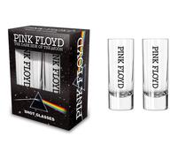 razamataz Pink Floyd Shot Glasses Set Dark Side of the Moon Set of 2 6 cl