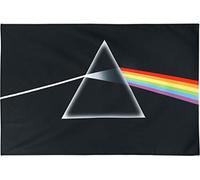 Pink Floyd Dark Side Of The Moon Textile Poster (106cm x 70cm) (Black/Rainbow)
