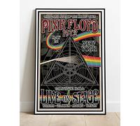 Pink Floyd Dark Side Of The Moon Tour Repro Classic 1972 Print : A Huge 36"x24" Poster Print Similar (Slightly Larger) to A1 Size : Vintage Retro Reproduction #7