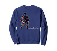 Pink Floyd Delicate Sound of Thunder Holiday Sweatshirt, Adult Unisex, Navy Blue, Small