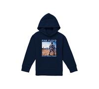 Pink Floyd Delicate Sound Youth Kids Pull-Over Hoodie, Navy | Size: 5-6 Years Pink Floyd Navy 5-6 Years