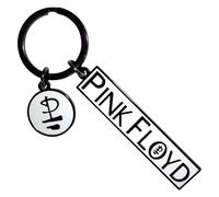Pink Floyd Division Bell Logo Charm keyring Keychain One Size
