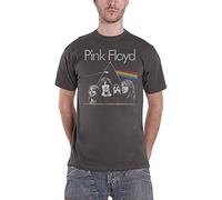 (XL, Black) Pink Floyd Dark Side of the Moon Band and Pulse T Shirt