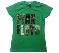 Pink Floyd Echoes Album Montage Skinny Fit Shirt XL Green