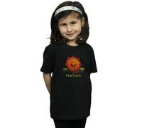 Pink Floyd Girl's Brockum 94 Cotton T-Shirt in Black | Size: 3-4 Years Pink Floyd Black 3-4 Years