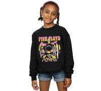 Pink Floyd Girl's Live At Pompeii Volcano Sweatshirt in Black | Size: 9 Years Pink Floyd Black 9 Years