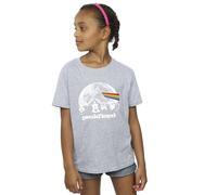 Pink Floyd Girl's Moon Prism Blue Cotton T-Shirt in Grey | Size: 3-4 Years Pink Floyd Grey 3-4 Years