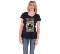 Carnegie Hall Poster Skinny Fit T Shirt Pink Floyd Black M