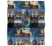 Pink Floyd Later Years Silky Patterned Supersoft Blanket Multicoloured (One Size)