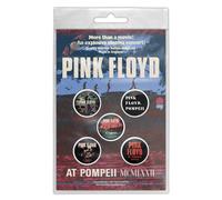 Pink Floyd Live In Pompeii Badge multicolour Onesize