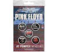 Pink Floyd Live In Pompeii Badge Pack
