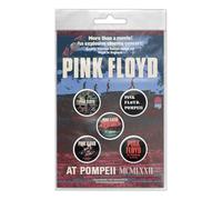 Pink Floyd Live In Pompeii Badge Pack
