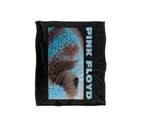 Pink Floyd Meddle Silky Touch Super Soft Throw Blanket 152 X 127 cm Pink Floyd White One Size