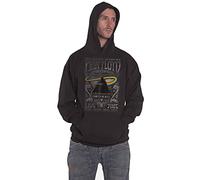 Pink Floyd Men's Carnegie HALL Poster Mens Black Hoodie Long Sleeve Hoodie, XX-Large