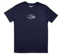 Pink Floyd Mini DSOTM Oval T-Shirt in Navy | Size: Medium Pink Floyd Navy M