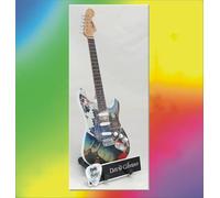PINK FLOYD Miniature Guitar David Gilmour w/Guitar Pick