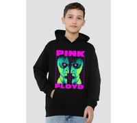 Pink Floyd Neon Division Bell Youth Kids Pull-Over Hoodie, Black Pink Floyd Black 5-6 Years