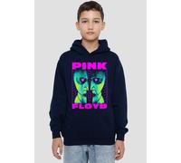 Pink Floyd Neon Division Bell Youth Kids Pull-Over Hoodie, Navy Pink Floyd Navy 9-11 Years