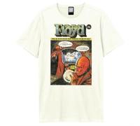 PINK FLOYD OFFICIAL MUSIC PROGRAMME AMPLIFIED VINTAGE WHITE X LARGE - T-shirt