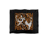 Pink Floyd Pig Silky Touch Super Soft Throw Blanket 152 X 127 cm in White Pink Floyd White 152 X 127 cm