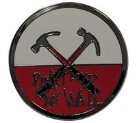 Pink Floyd Pin Badge: The Wall Hammers Logo