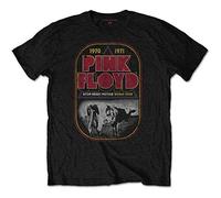 Pink Floyd - Pink Floyd T Shirt Atom Heart Mother Tour Band Logo Official Mens Black S