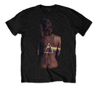 Pink Floyd - Pink Floyd T Shirt Ebony Band Logo Official Mens Black S