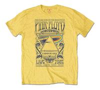 Pink Floyd - Pink Floyd Unisex Tee: Carnegie Hall Poster - XX-Large - Yellow