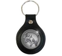 Pink Floyd Premium Key-Chain: Pig (Classic Leather Fob.)