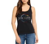 Pink Floyd Prism Dark Side of The Moon Women's Organic Tank Top Black