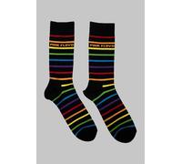 Pink Floyd Prism Stripes Band Logo Ankle Socks in Black Pink Floyd Black One Size