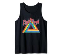 Pink Floyd Rainbow Prism Triangle Psychedelic Rock Tank Top