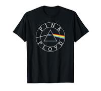Pink Floyd Rock Band Prism Circle Logo T-Shirt