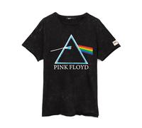 Pink Floyd Short Sleeved T-Shirt in Black | Size: Large Pink Floyd Black L