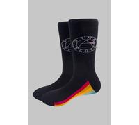 Pink Floyd Spectrum Sole Ankle Socks in Black Pink Floyd Black One Size