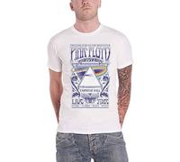 PINK FLOYD T Shirt Carnegie Hall Poster Band Logo Official Unisex White XXXXXL