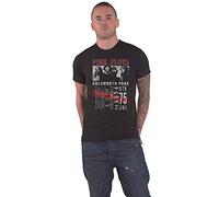 PINK FLOYD T Shirt Knebworth Park 75 Poster Official Eco Mens Black L